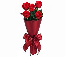 Букет 5 Красных роз Эдлесс Лав в Мостовик