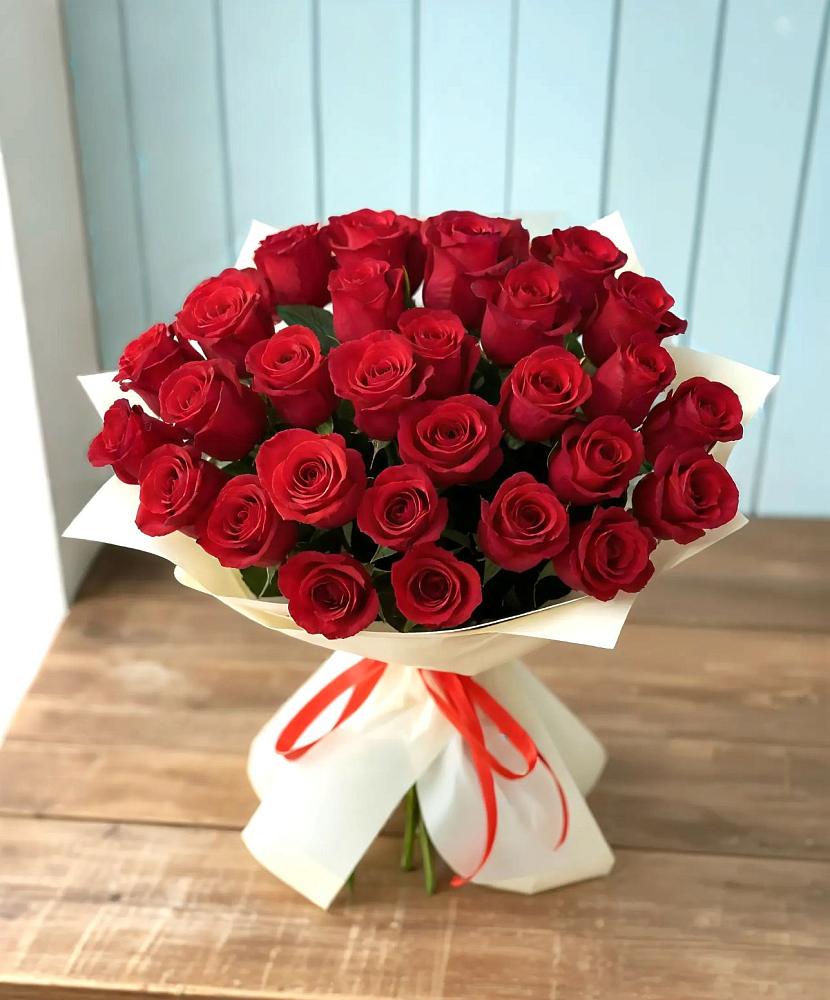 Букет 29 Красных роз в Мостовик