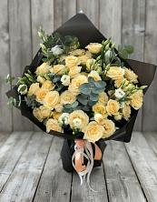 Букет цветов из:  Розы и Лизиантусы в Мостовик