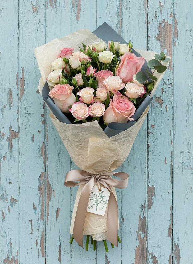 Букет цветов из: Розы в Мостовик