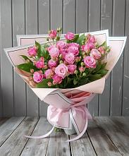 Букет Розовый кустик #REPLACE_PRED# Мостовик