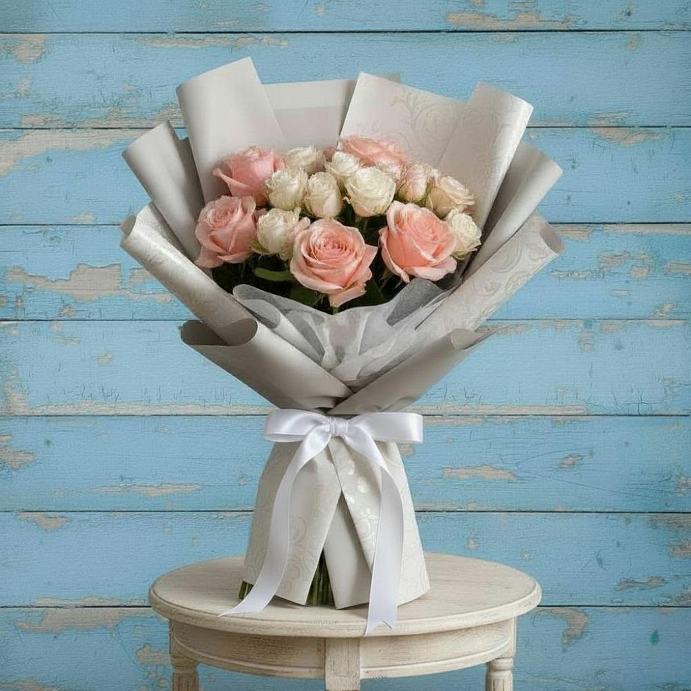 Букет цветов из: Розы в Мостовик