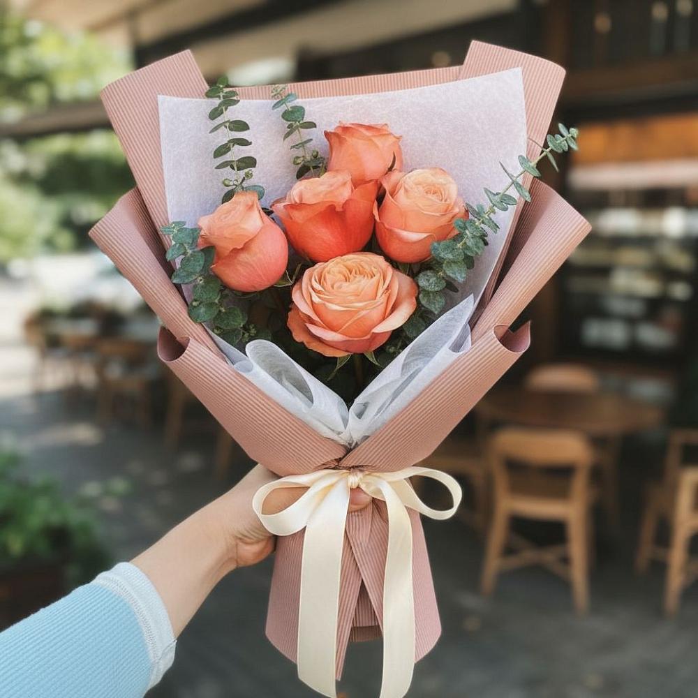 Букет цветов из: Розы в Мостовик