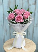 Букет цветов из:  Розы #REPLACE_PRED# Мостовик