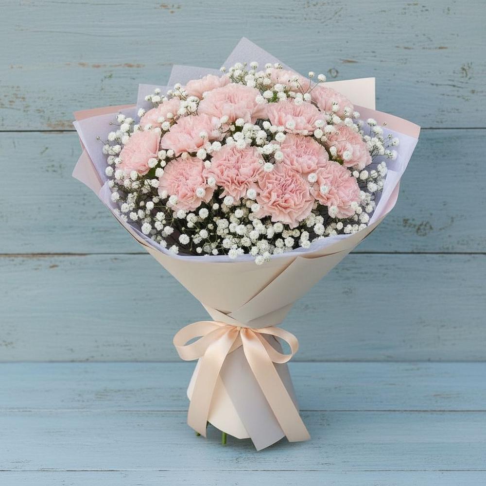 Букет цветов из: Гвоздики в Мостовик