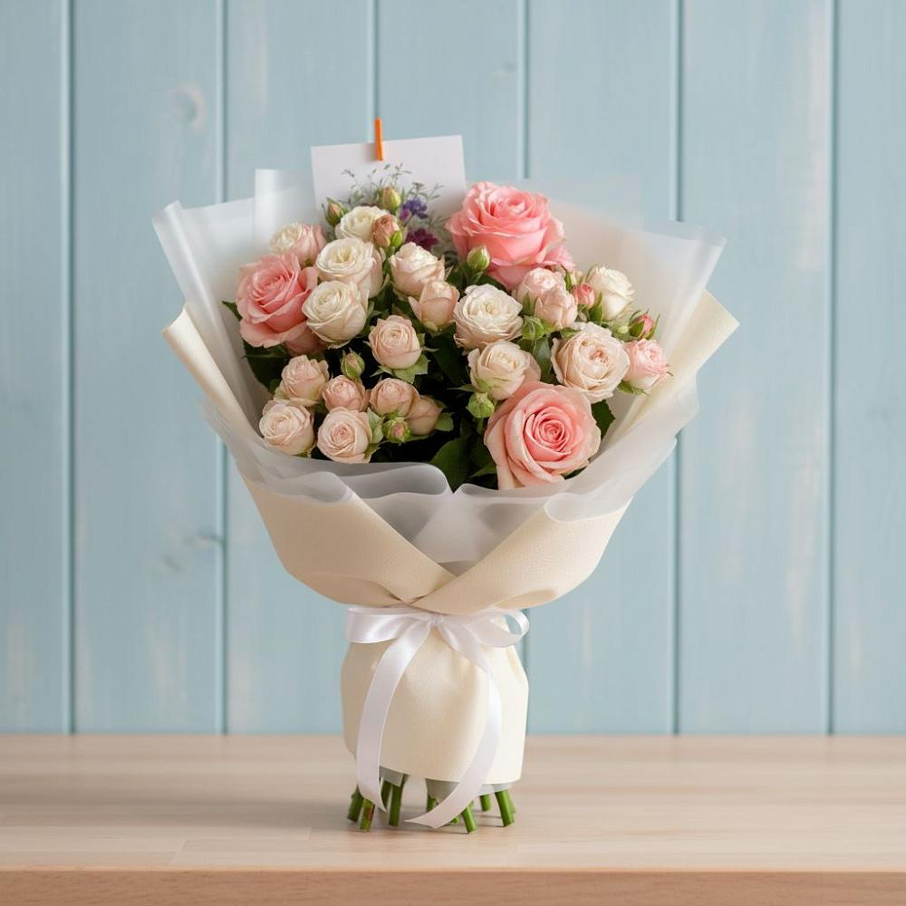 Букет цветов из: Розы в Мостовик