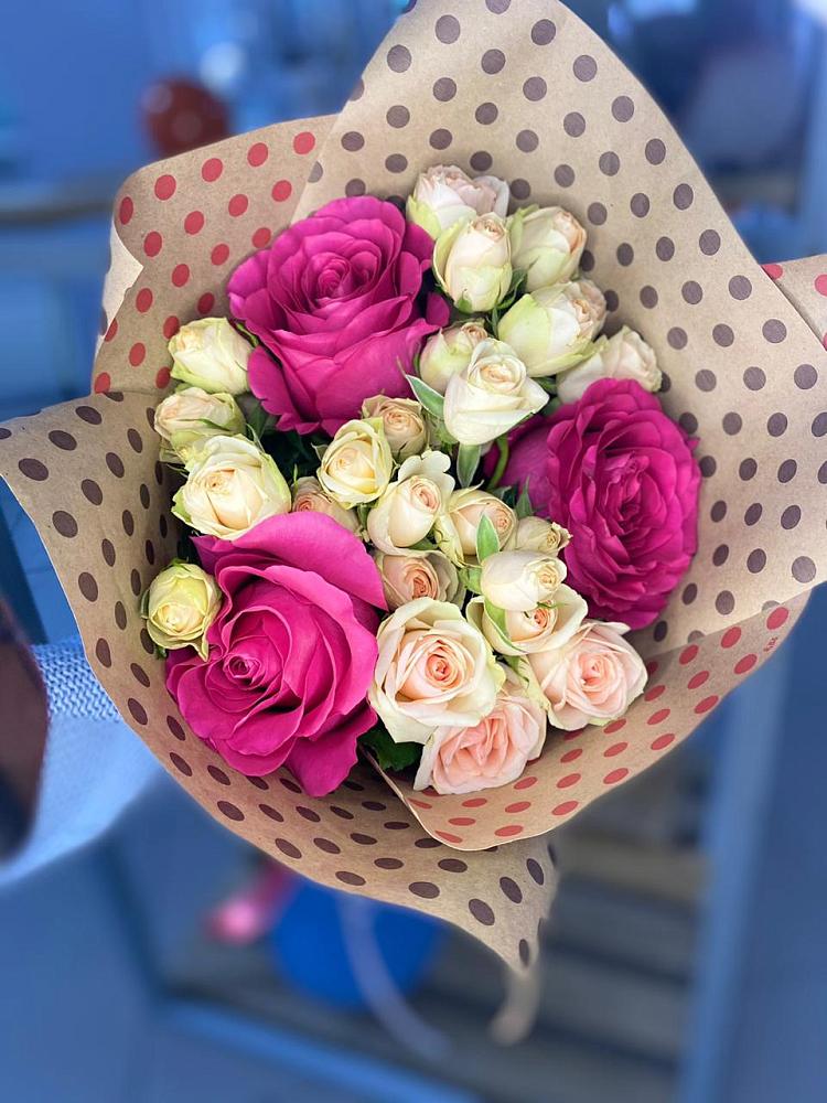 Букет цветов из: Розы в Мостовик