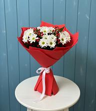 Букет цветов из:  Хризантемы #REPLACE_PRED# Мостовик