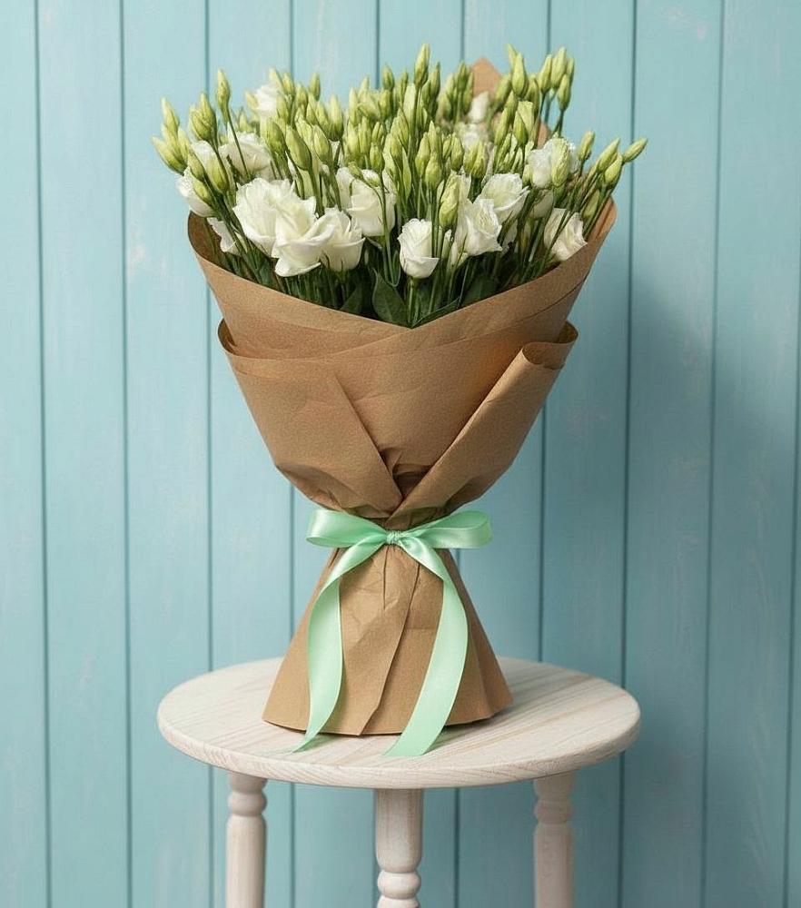 Букет цветов из: Лизиантусы в Мостовик