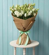 Букет цветов из:  Лизиантусы в Мостовик