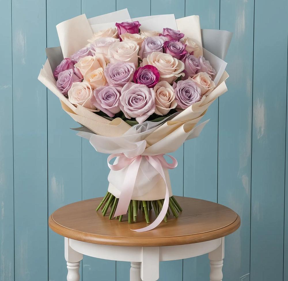 Букет цветов из: Розы в Мостовик