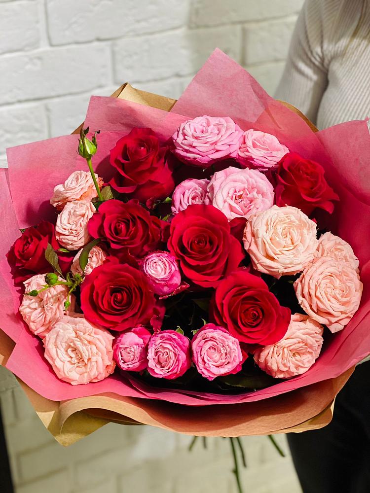 Букет цветов из: Розы в Мостовик