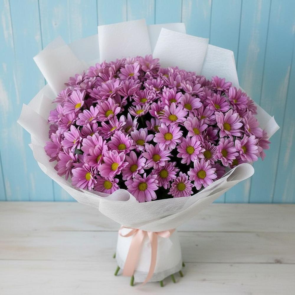 Букет цветов из: Хризантемы в Мостовик