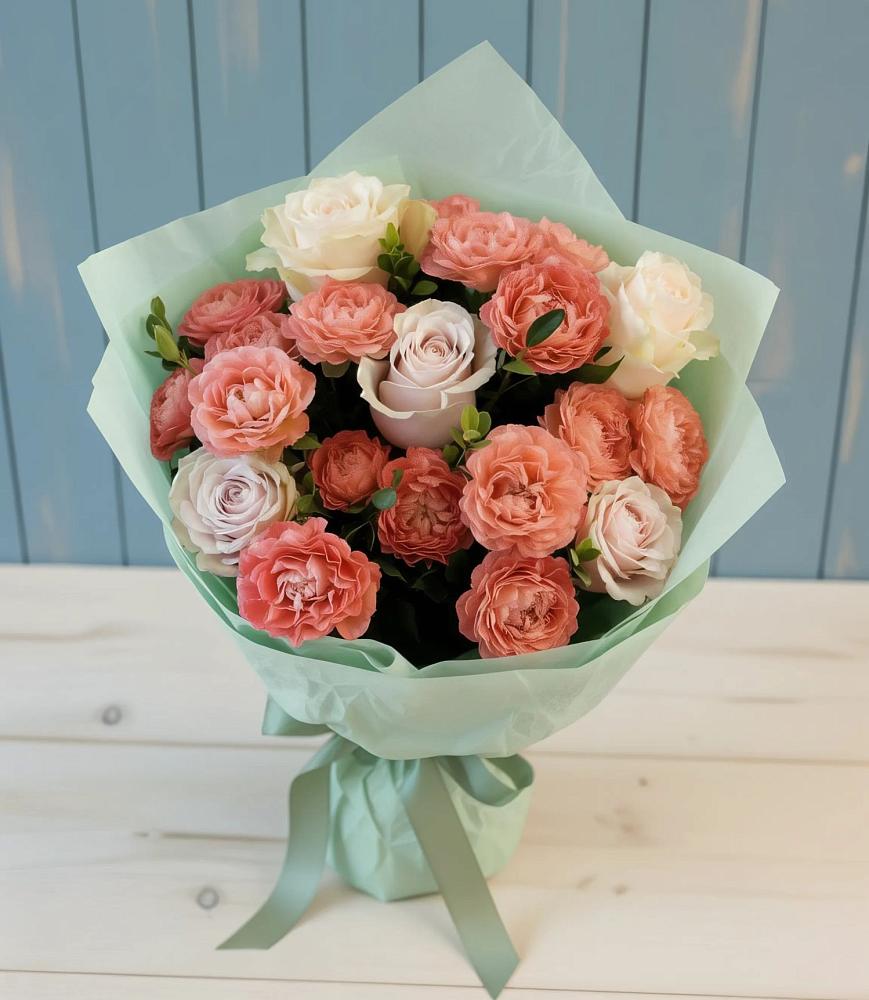 Букет цветов из: Розы в Мостовик