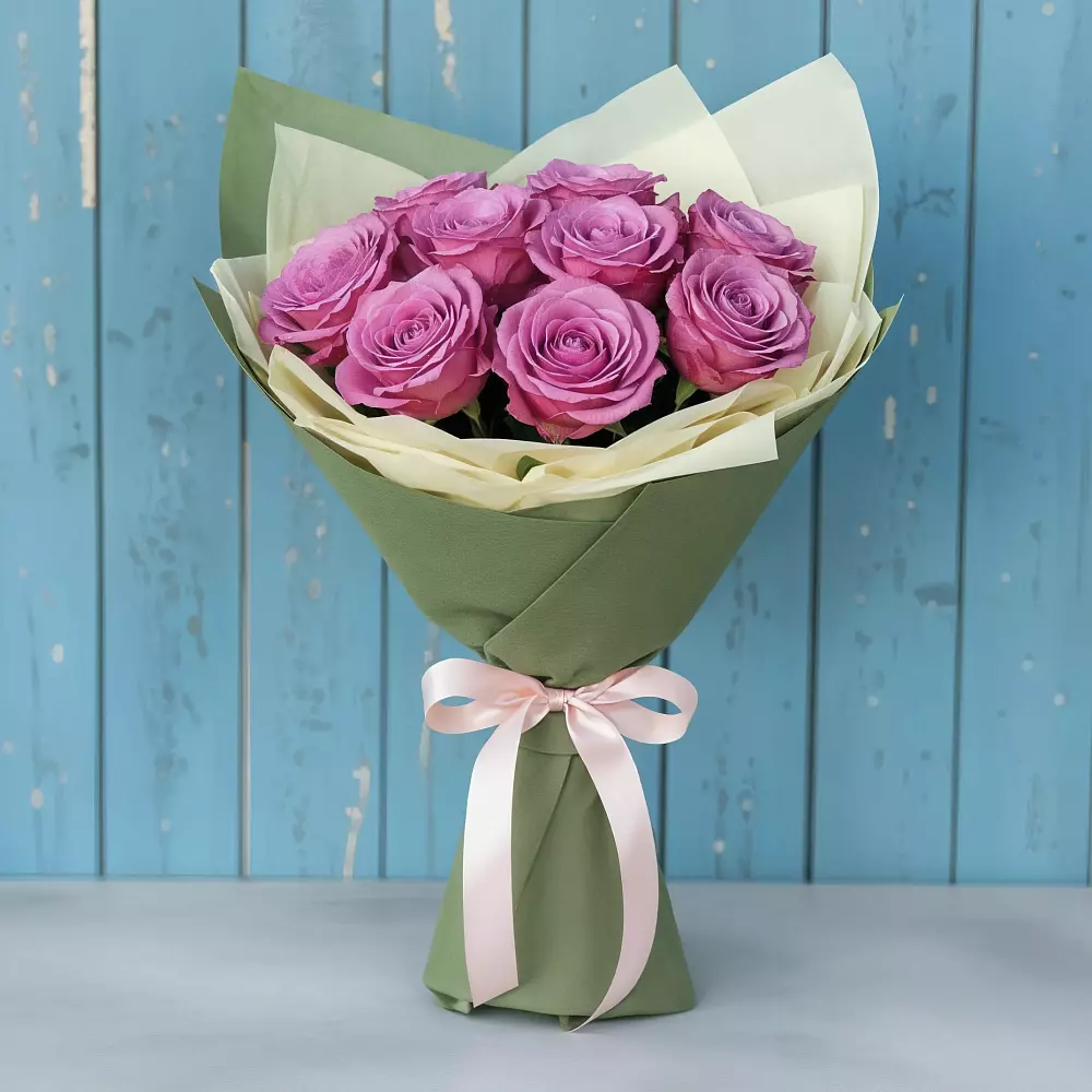 Букет Розы Фёрст Леди в Мостовик