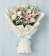 Букет цветов из:  Лилии в Мостовик