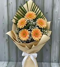 Букет цветов из:  Герберы в Мостовик